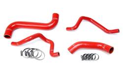 HPS Performance - HPS 57-1734-RED Red Radiator/Heater Coolant Hose Kit for 06-07 Subaru Impreza - Image 1
