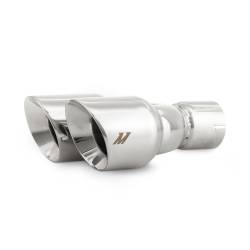 Mishimoto - Mishimoto MMEXH-TIP-FSTP Mishimoto Dual OffExhaust Tips 2.5" Inlet 3" Outlet - Image 1