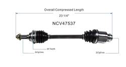 GSP - GSP NCV47537 Front Right CV Axle Assembly for Ford/Mazda 1.6 1.8/2.0 - Image 6