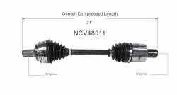 GSP - GSP NCV48011 Front Left CV Axle Assembly for Mercedes - Image 6