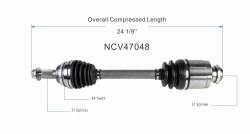 GSP - GSP NCV47048 CV Axle Assembly Front Right for Mazda CX-9 08-15 - Image 6