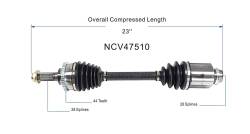GSP - GSP NCV47510 Front Right CV Axle Assembly for Ford/Mazda - Image 6