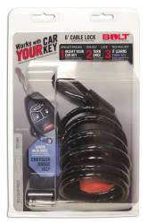 BOLT - BOLT 7018452 6' CABLE LOCK for CHRYSLER/DODGE/JEEP - Image 1