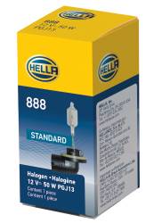 Hella - HELLA 888 Standard Series Light Bulbs 12V 50W PGJ13 T3.25 - Image 2