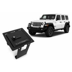 Black Horse Off Road - Black Horse ASJW01 Black Center Console Safe for Jeep Wrangler JL & Gladiator - Image 1