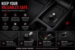 Black Horse Off Road - Black Horse ASTR01 Black Center Console Safe for 19-22 Toyota Rav4 - Image 2