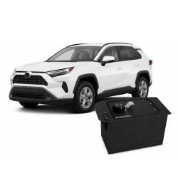 Black Horse Off Road - Black Horse ASTR01 Black Center Console Safe for 19-22 Toyota Rav4 - Image 1