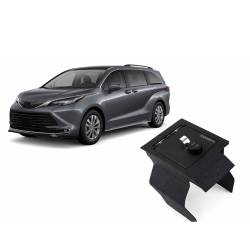 Black Horse Off Road - Black Horse ASTS01 Black Center Console Safe for 21-23 Toyota Sienna - Image 1