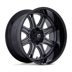 Fuel 1PC - Fuel Off Road FC853AB20100018N DARKSTAR 20x10 BLANK -18mm Matte Gunmetal/Black - Image 1