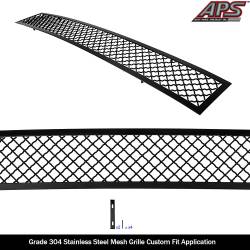 APS - APS Wire Mesh Bumper Grille Black 20-22 Ford Super Duty GR06GEJ66K - Image 2