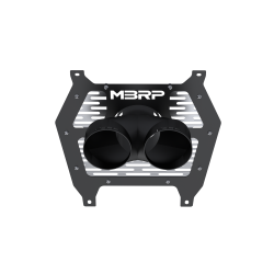 MBRP Exhaust - MBRP T85329 Single Wall Angle Cut Dual 4" Out Tip w/Shield for 24-25 Maverick R - Image 2