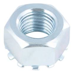CURT - CURT 2025027776 Trailer Brake Hex Lock Mounting Nut 7/16"x20 Thread Size 10Pc - Image 2