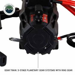 Overland Vehicle Systems - Overland Vehicle Systems 19119901 SCAR 12 12000lb Winch w/Steel Cable & Remote - Image 10
