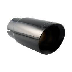 Pacific Performance Engineering - PPE 117024019 4-5" 304 Stainless Exhaust Tip Black TiCN - Image 1