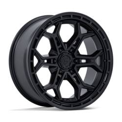 Fuel 1PC - Fuel Off Road FC896MX20906301 FC896 HEATHEN 20x9 6x135 1mm Matte Black - Image 1