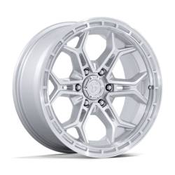 Fuel 1PC - Fuel Off Road FC896SD20906320 FC896 HEATHEN 20x9 6x135 20mm Silver/Machined - Image 1
