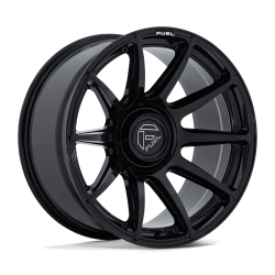 Fuel 1PC - Fuel Off Road FC906BX20103518N FC906 HALO 20x10 5x5.0/5.5 -18mm Gloss Black - Image 1