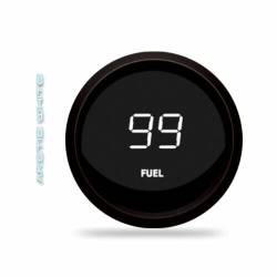 Intellitronix - Intellitronix M9016W LED Digital Fuel Gauge 2-1/16" 0 To 99 % Black White - Image 1