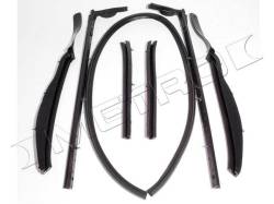 Metro Moulded Parts - Metro Moulded RR 1810 Convertible Top Roof Rail Seal Kit for 61-64 GM - Image 1