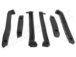 Metro Moulded Parts - Metro Moulded RR 8696 Convertible Top Rail Kit for 86-96 Chevrolet Corvette - Image 1