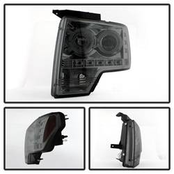 Spyder Auto - Spyder Auto 5010254 Halo LED Projector Headlights for 09-14 Ford F150 - Image 2