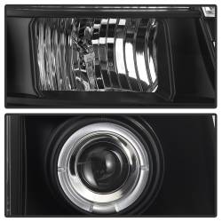 Spyder Auto - Spyder Auto 5029331 Black/Clear LED Halo Projector Headlights - Image 3