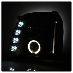 Spyder Auto - Spyder Auto 5029331 Black/Clear LED Halo Projector Headlights - Image 6