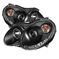 Spyder Auto - Spyder Auto 5038036 Black/Clear LED Halo Projector Headlights - Image 1