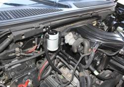J&L Oil Separator Co - J&L Oil Separator 3.0 Passenger Side Mounted Oil Separator Silver 3027P-C - Image 2