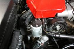 J&L Oil Separator Co - J&L Oil Separator 3.0 Passenger Side Mounted Oil Separator Silver 3080P-C - Image 2