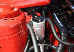 J&L Oil Separator Co - J&L Oil Separator 3.0 Passenger Side Mounted Oil Separator Silver 3013P-C - Image 2