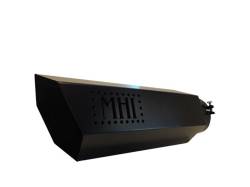 Monster Hooks - Monster Hooks MH-45BALB Ice Black Hex Flo Exhaust Tip 4" Inlet 5" Outlet - Image 2