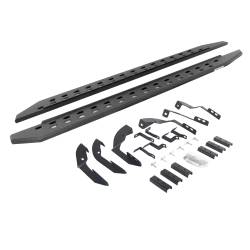Go Rhino - Go Rhino 69404280ST Slim Line Running Boards w/Brackets 15-19 Silv/Sierra DBL - Image 2
