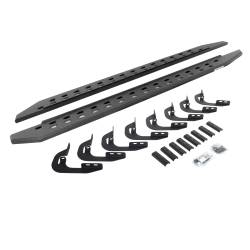 Go Rhino - Go Rhino 69404787ST Slim Line Running Boards w/Brackets 14-19 Silv/Sierra Crew - Image 2