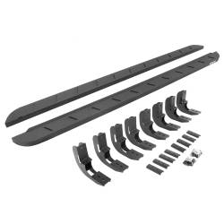 Go Rhino - Go Rhino 63404887ST Slim Running Boards w/Brackets Kit 19+ Silverado/Sierra Crew - Image 2