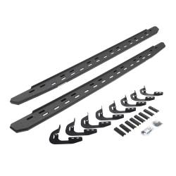 Go Rhino - Go Rhino 69604787ST RB30 Slim Running Boards w/Mounts 14-19 Silv/Sierra Crew - Image 2