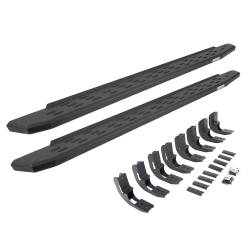 Go Rhino - Go Rhino 69604880T RB30 Running Boards w/Mount Brackets 19+ Silv/Sierra EXT Cab - Image 2