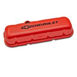 Proform - Proform 141-787 Tall Chevy Big Block Valve Covers Chevy Orange Stamped Steel - Image 1
