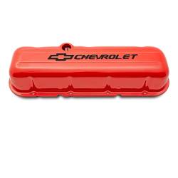 Proform - Proform 141-787 Tall Chevy Big Block Valve Covers Chevy Orange Stamped Steel - Image 2