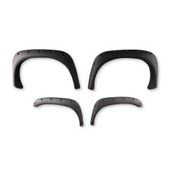 TrailFX - TrailFX TFD3001S Pocket Style Fender Flare Set Black Smooth Paintable Finish - Image 1