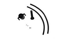 J&L Oil Separator Co - J&L Oil Separator 3044D-B Black Oil Separator 3.0 Driver Side - Image 1