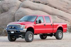 Fabtech - Fabtech FTS22035 6" Rear Lift Block Kit w/Factory Overload for 05-07 F250 SD 4WD - Image 2
