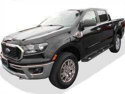 APS - APS A-Series Running Boards Black 19-23 Ford Ranger Crew WB06ABC9M - Image 2