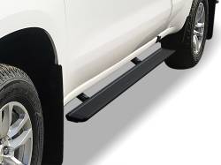 APS - APS W-Series Power Running Boards Black Silverado/Sierra Double PB03WBI5B - Image 1