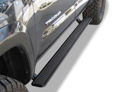 APS - APS W-Series Power Running Boards Black for 16-23 Tacoma Double PB20WJE8B - Image 1
