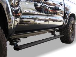 APS - APS W-Series Power Running Boards Black for 16-23 Tacoma Double PB20WJE8B - Image 2