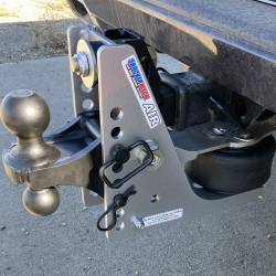 Shocker Hitch - Shocker Hitch SH-520-200BLK Shocker Streamline 10K 2" Aluminum Air Hitch - Image 3