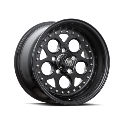 Center Line Wheels - Center Line Wheels 001SB-57065-06 Rev 2.0 Wheel 15x7 5x4.5 -6mm Satin Black - Image 1