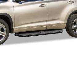 APS - APS IB20RIG5H H-Series Running Boards Black for 14-19 Toyota Highlander - Image 1