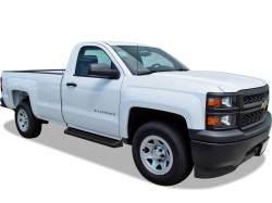 APS - APS IRunning Running Boards Black 07-18 Silverado/Sierra Reg IB03RAI6B - Image 2